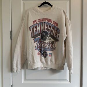 Tennessee Titans AFC Champions 1999 Vintage-Style Crewneck Sweater